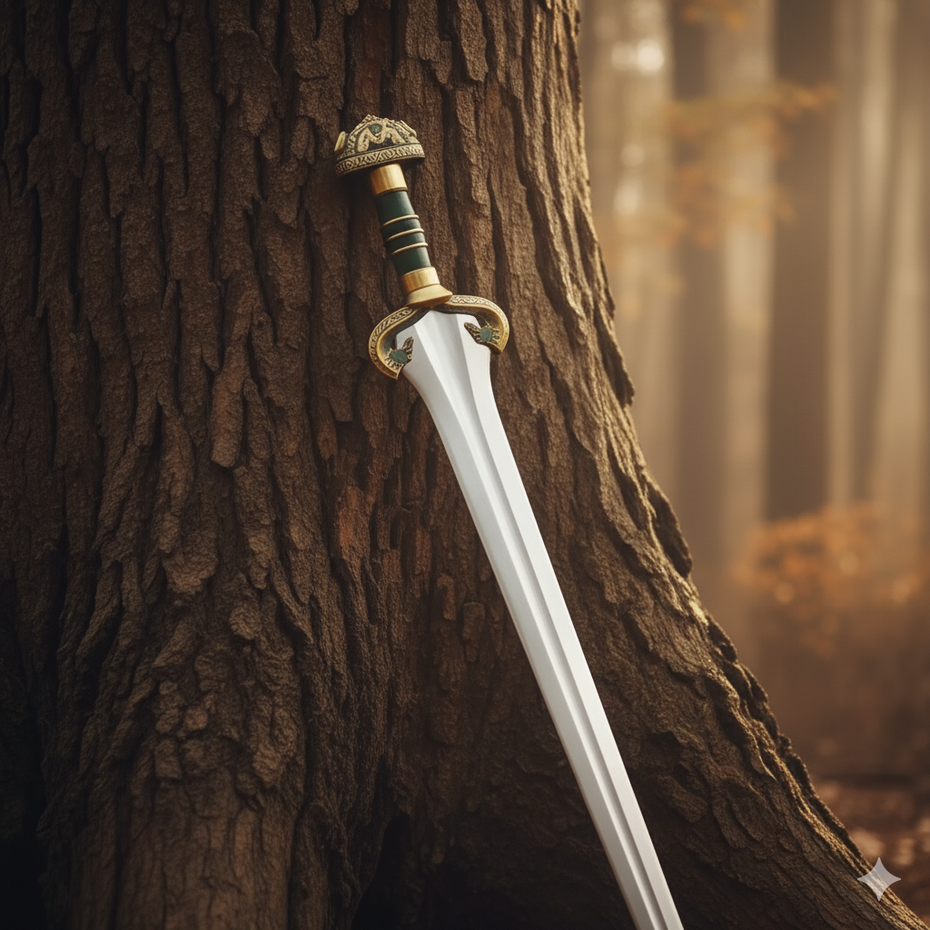 Sword of Théodred – Officially Licensed Lord of the Rings Collectible Sword | Stainless Steel Blade with Display Plaque | LOTR Fantasy Replica