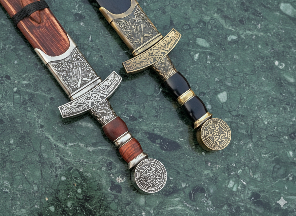 Handcrafted Medieval Longsword – Stainless Steel Fantasy Blade for Display or Cosplay