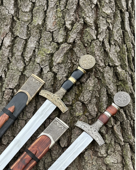 Handcrafted Medieval Longsword – Stainless Steel Fantasy Blade for Display or Cosplay