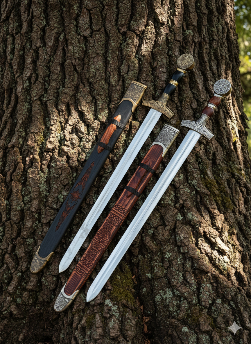 Handcrafted Medieval Longsword – Stainless Steel Fantasy Blade for Display or Cosplay