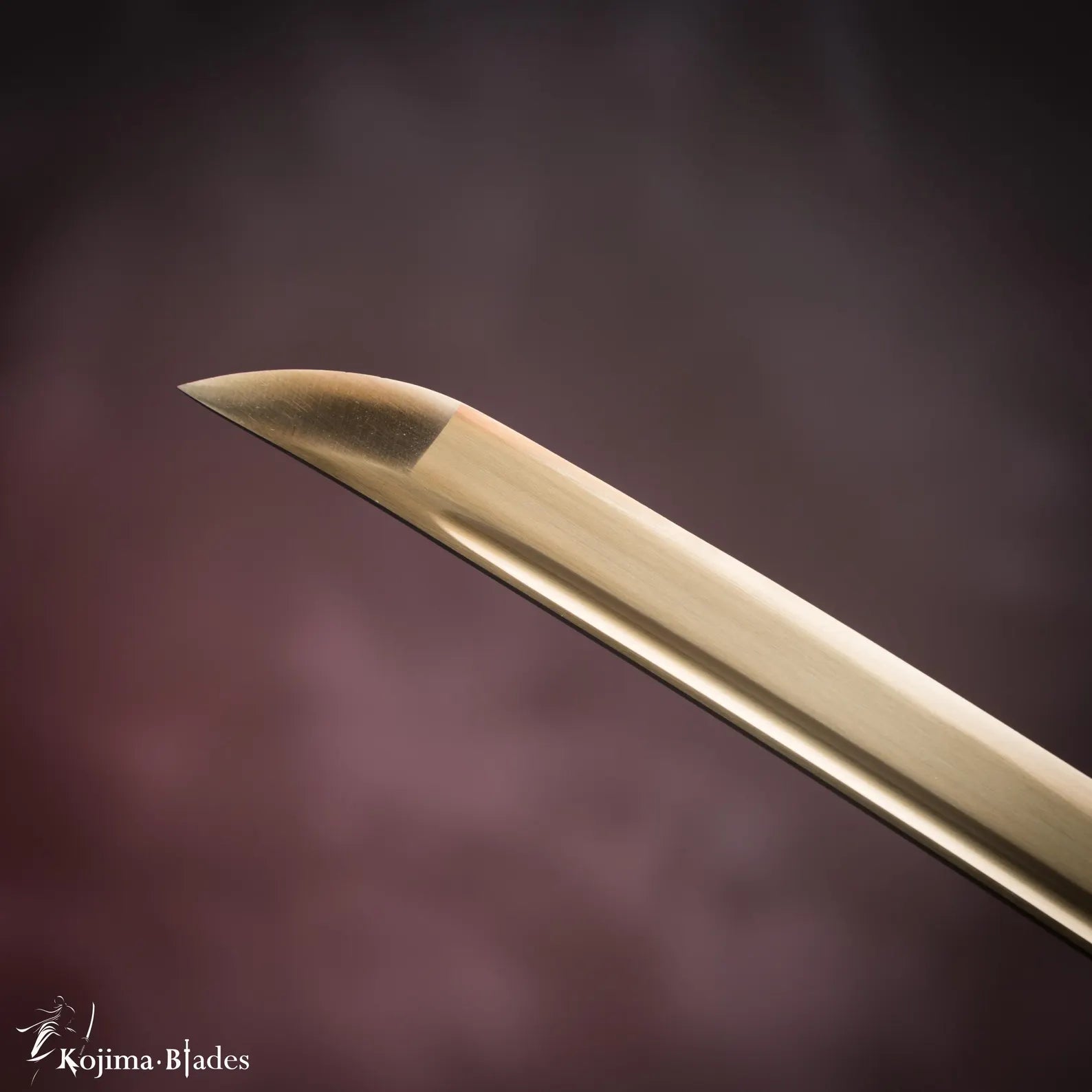 Handcrafted Gold-Tone Katana Sword | Traditional Samurai Style with Black & Gold Scabbard | Decorative Collectible Sword