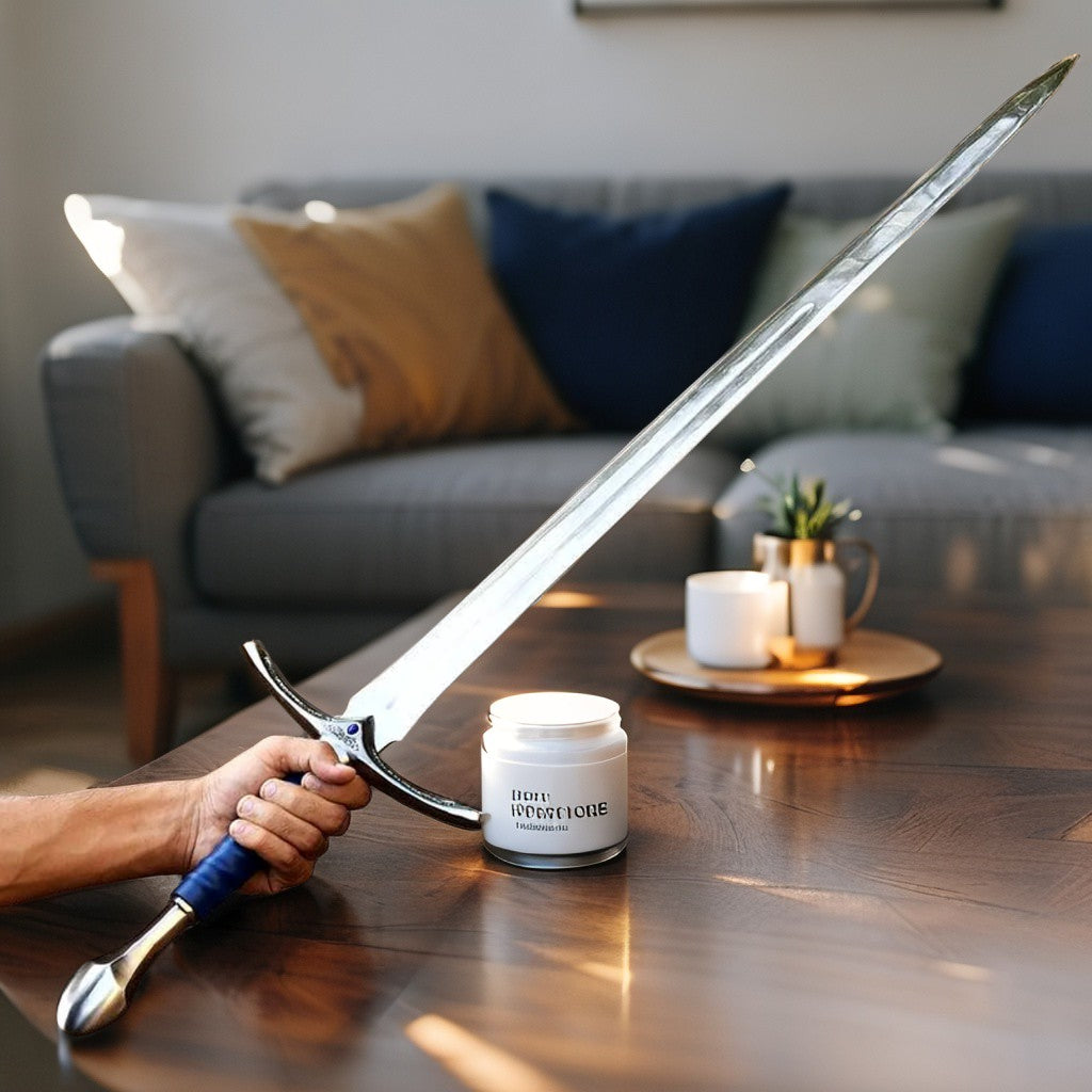 Glamdring Sword Replica – Fantasy Movie Inspired Decorative Collectible / Cosplay Display Sword